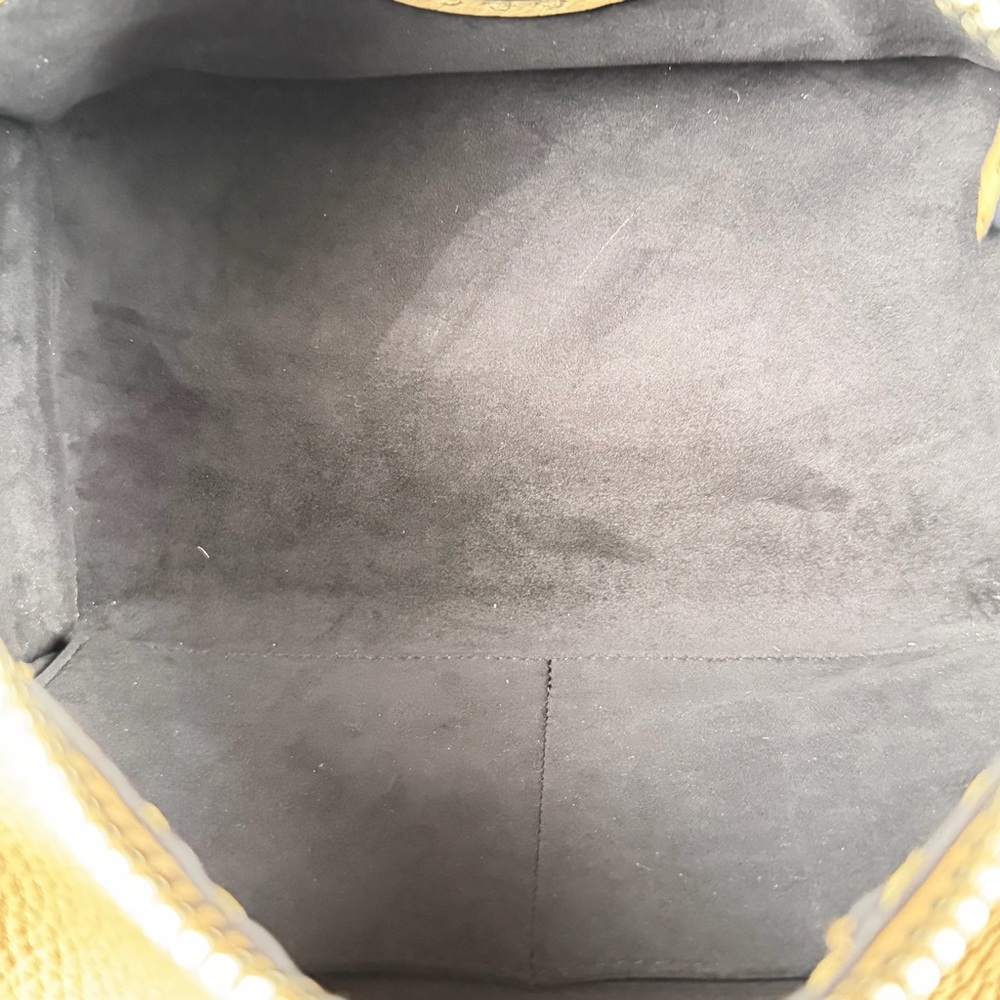 Fendi Selleria Leather Top Handle Crossbody Bag Reversible Wide Strap - Picture 14 of 17